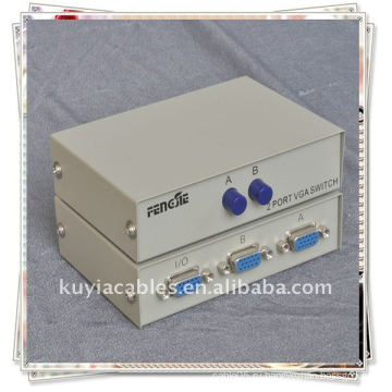 1 Female 2 Female RS232 Port Grey Ручной переключатель общего доступа / RS232 SWITCH